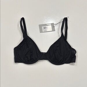 Negative Silk Black Underwire Bra